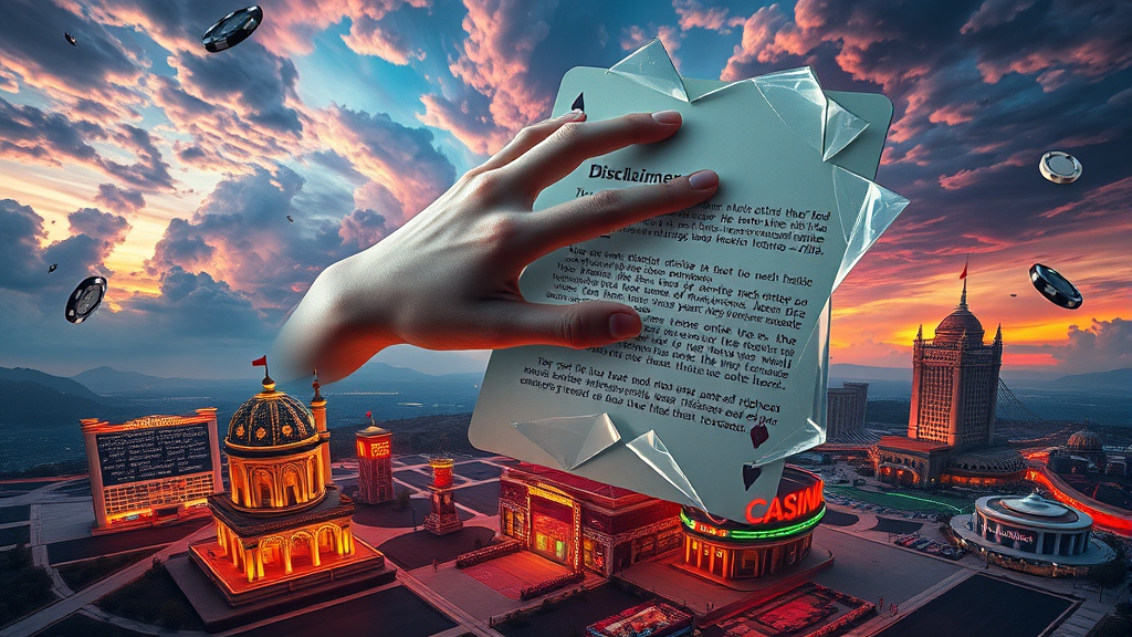 Sự cần thiết của Miễn trừ trách nhiệm trong cá cược trực tuyến